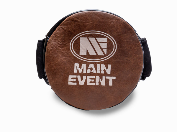 Main Event Heritage Leather Coaches Round Speed Pad